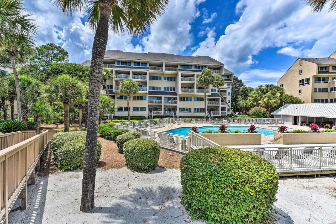 Palmetto Dunes Villa With Views Steps To Beach! Хилтон-Хед-Айленд Экстерьер фото